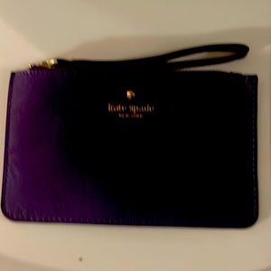 Kate Spade wristlet. Purple never used